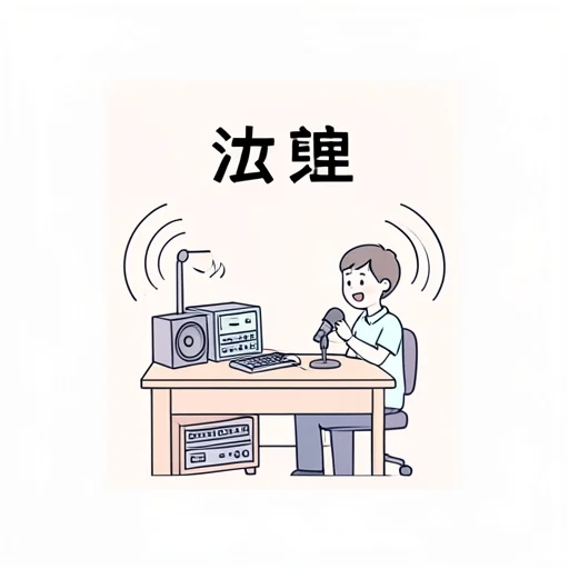 放送 - Illustrated Dictionary