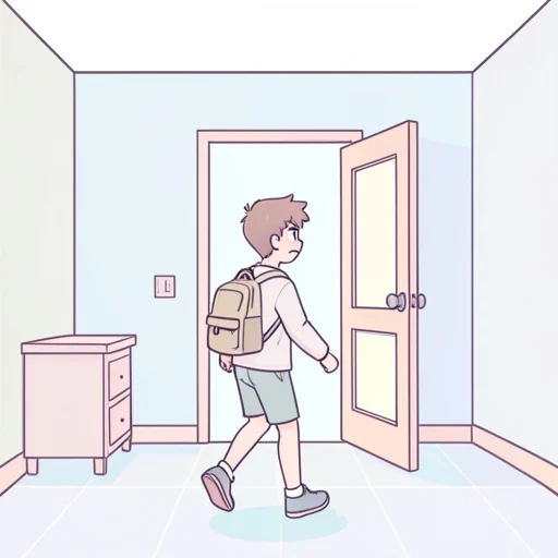 家出 - Dizionario illustrato