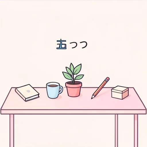 五つ - 그림 사전