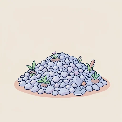 砂利 - Illustrated Dictionary