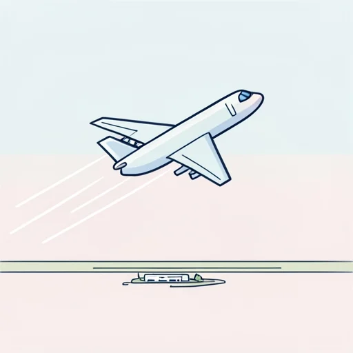 ジェット機 - Bildwörterbuch
