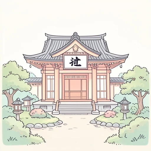 ～寺 - Illustrated Dictionary