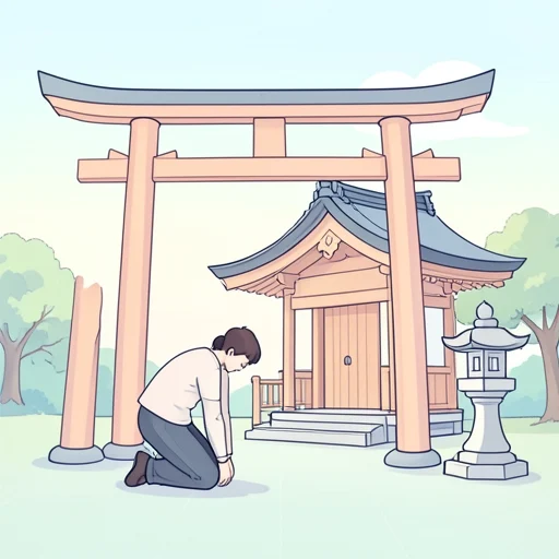 神社 - Illustrated Dictionary