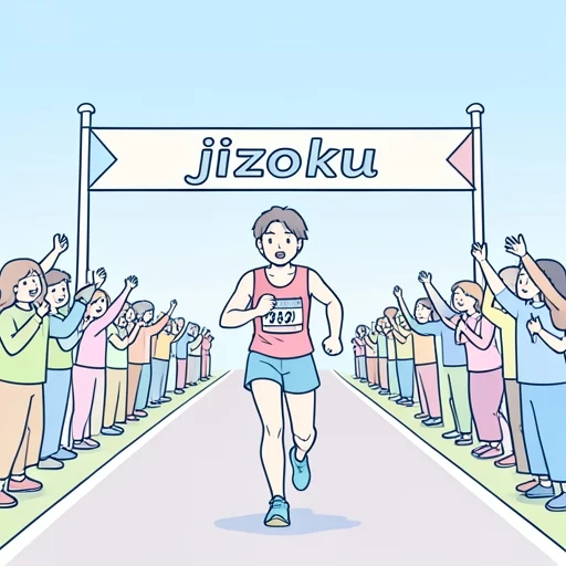 持続 - イラスト辞典