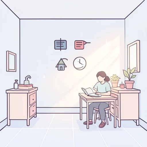 〜中 - 그림 사전