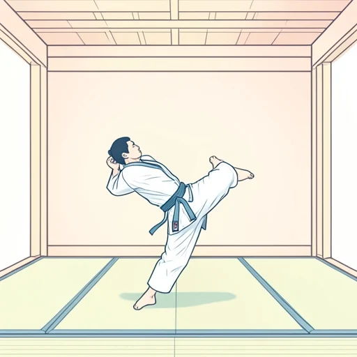 柔道 - 그림 사전