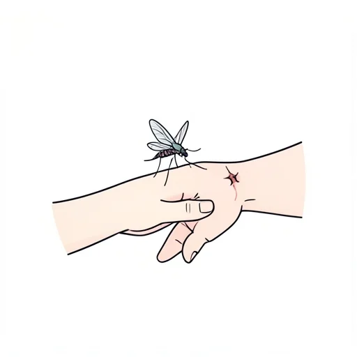 蚊 - Diccionario ilustrado