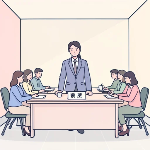課長 - 그림 사전