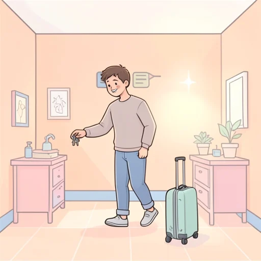 帰ります - イラスト辞典