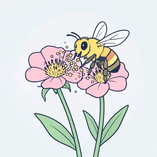 花粉 - 그림 사전