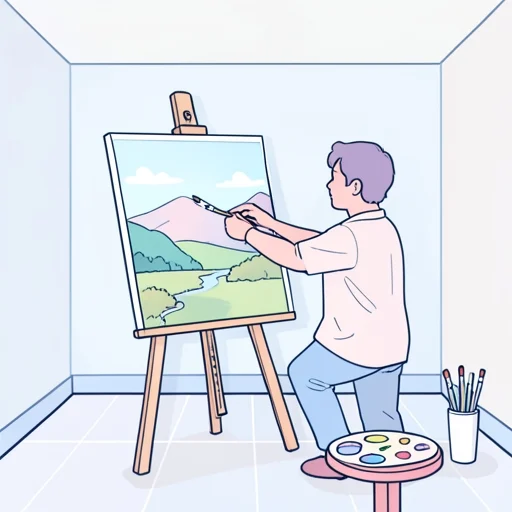 絵画 - พจนานุกรมภาพ