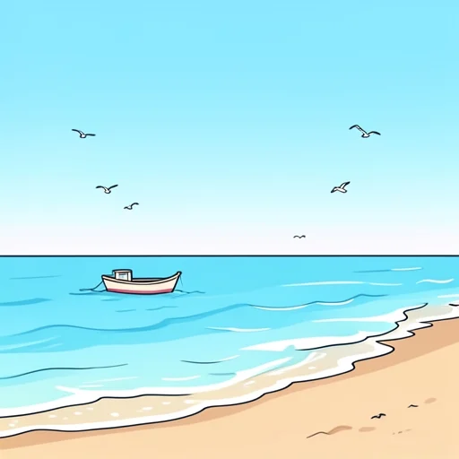 海岸 - Từ điển minh họa