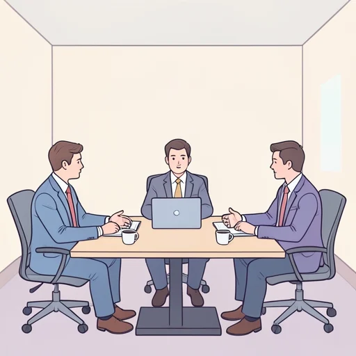 会議 - Illustrated Dictionary