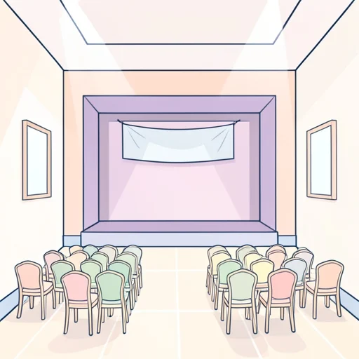 会場 - Illustrated Dictionary