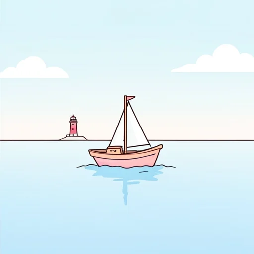海路 - イラスト辞典