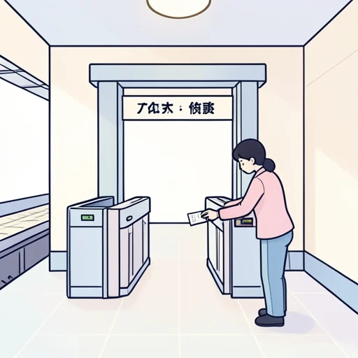 改札 - Dicionário ilustrado