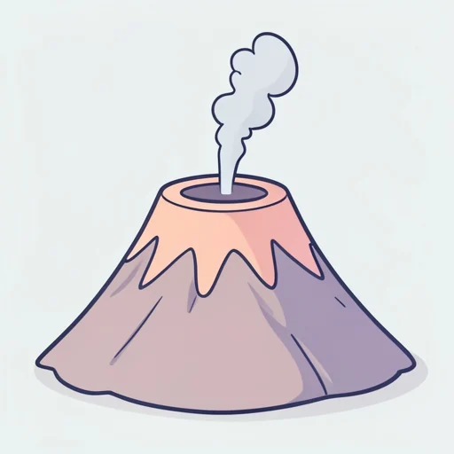 火口 - 그림 사전