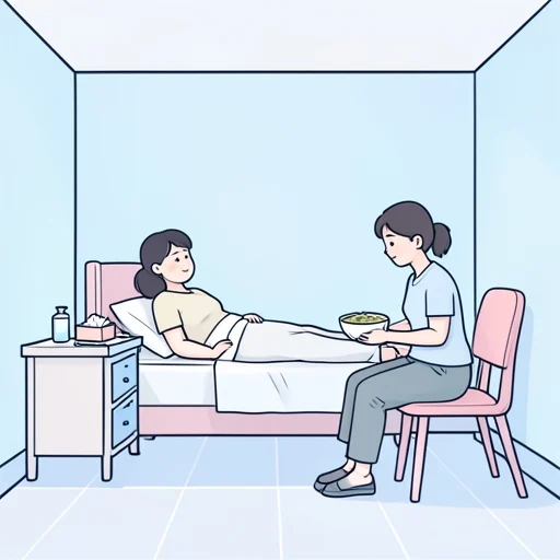 看病 - 그림 사전