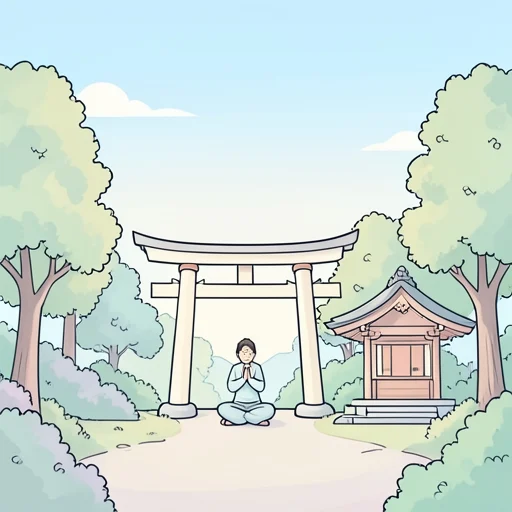 神様 - Từ điển minh họa