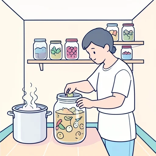 缶詰 - Kamus bergambar