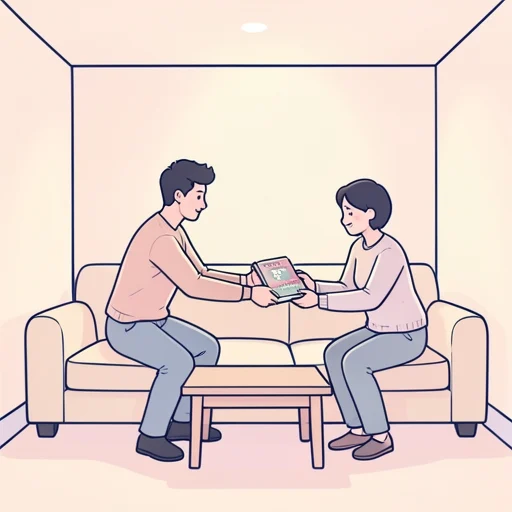 貸します - Dicionário ilustrado
