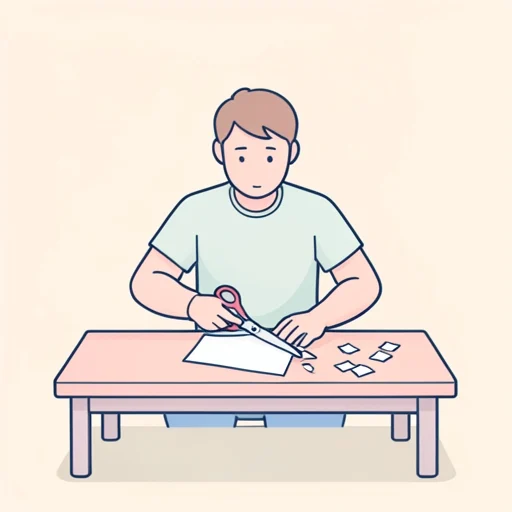 カット - Diccionario ilustrado