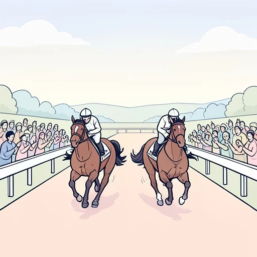 競馬 - Illustrated Dictionary