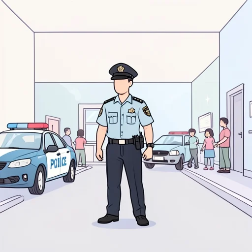 警官 - Từ điển minh họa