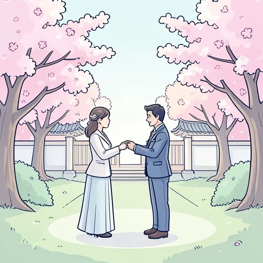 結婚 - พจนานุกรมภาพ