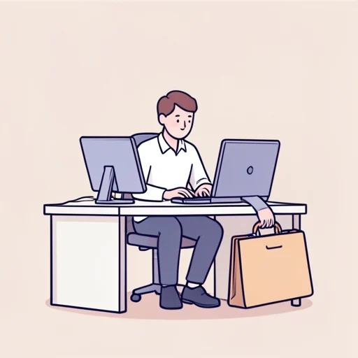 兼業 - Kamus bergambar