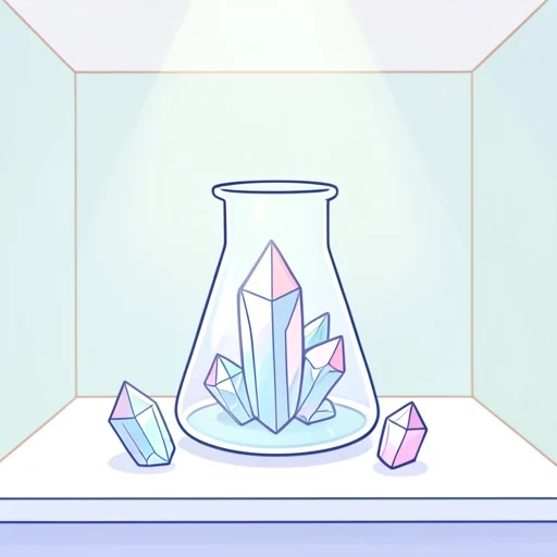 結晶 - พจนานุกรมภาพ