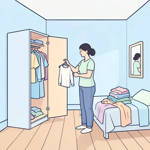着替え - Illustrated Dictionary