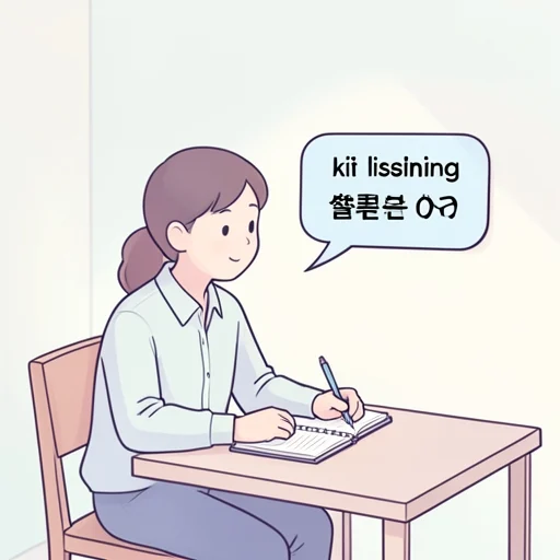 聞いています - Dicionário ilustrado