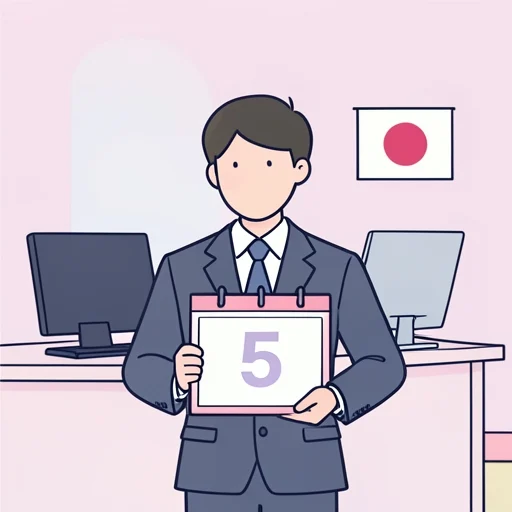 金曜日 - Illustrated Dictionary