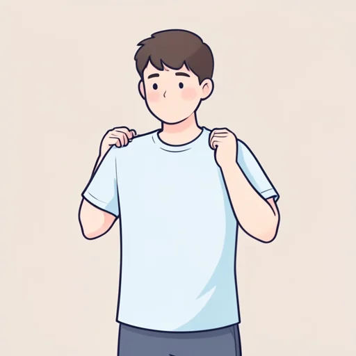 着る - Bildwörterbuch