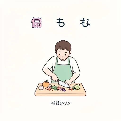 刻む - 그림 사전