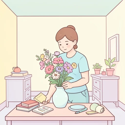 こだわる - Diccionario ilustrado