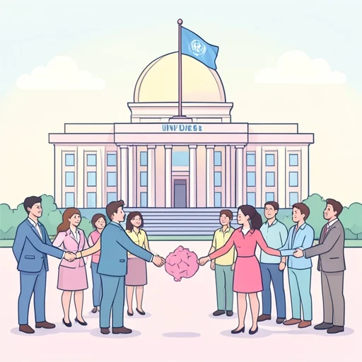 国連 - Từ điển minh họa