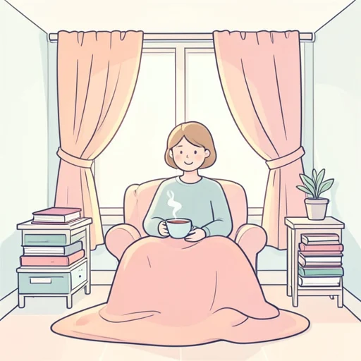 籠もる - Illustrated Dictionary