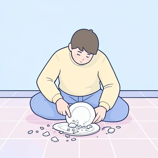粉々 - イラスト辞典