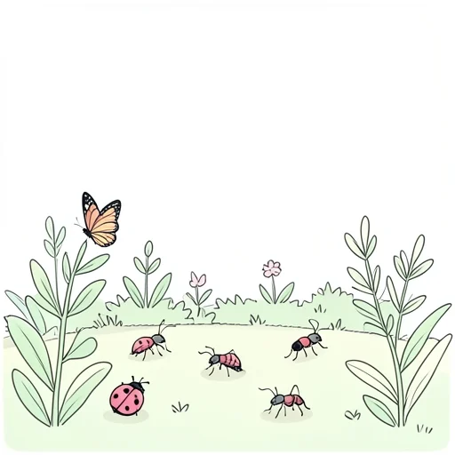 昆虫 - イラスト辞典