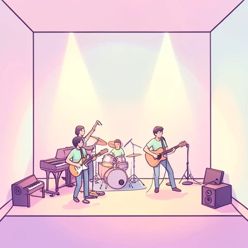 コンサート - 그림 사전