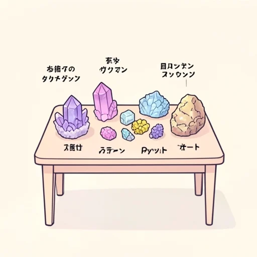 鉱物 - Illustrated Dictionary