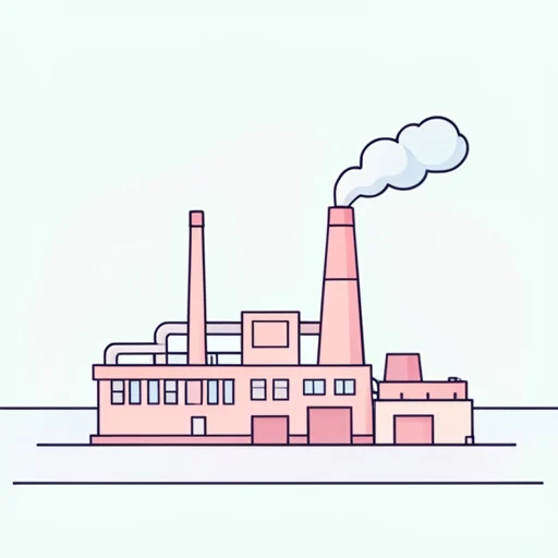 工場 - Illustrated Dictionary
