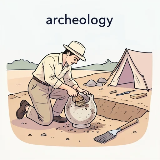 考古学 - Illustrated Dictionary