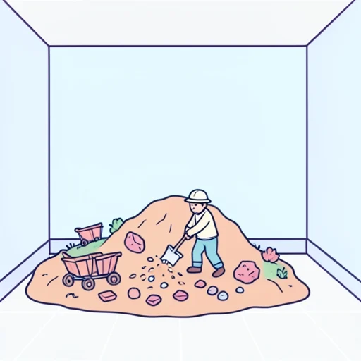 鉱山 - Kamus bergambar