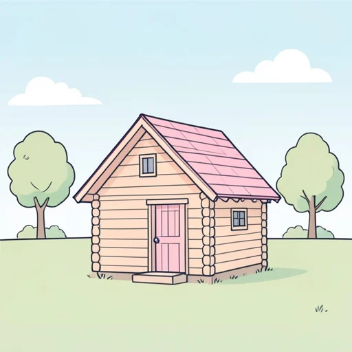 小屋 - Bildwörterbuch