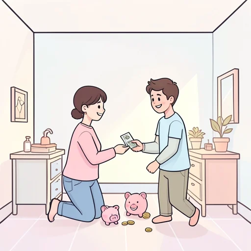 小遣い - イラスト辞典