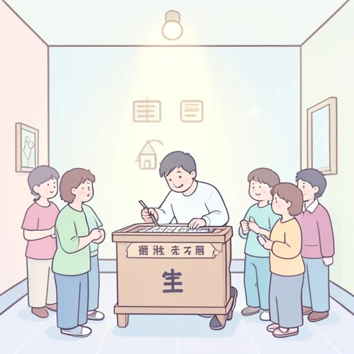 くじびき - Diccionario ilustrado