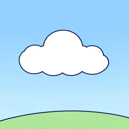 雲 - Dicionário ilustrado